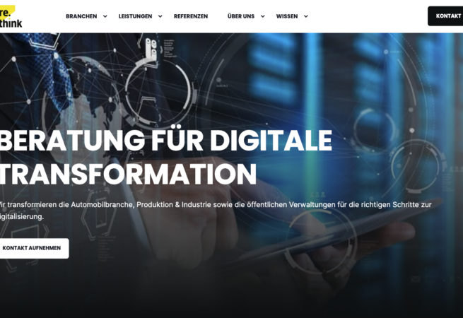 rethink Webseiten Relaunch